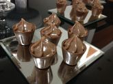 Copinho de chocolate com brigadeiro
