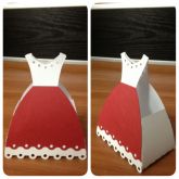 Caixa vestidinho