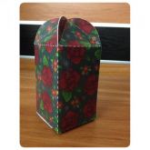 Caixa estampada